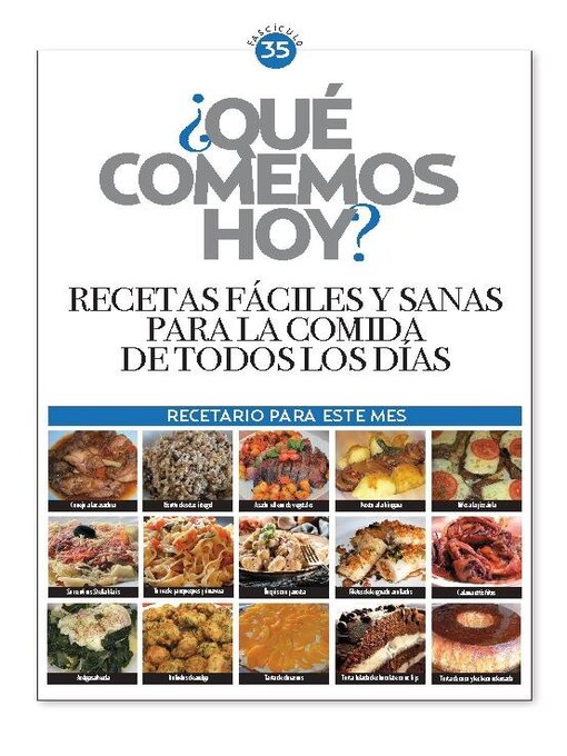 Title details for ¿Qué comemos hoy? by Media Contenidos - Available